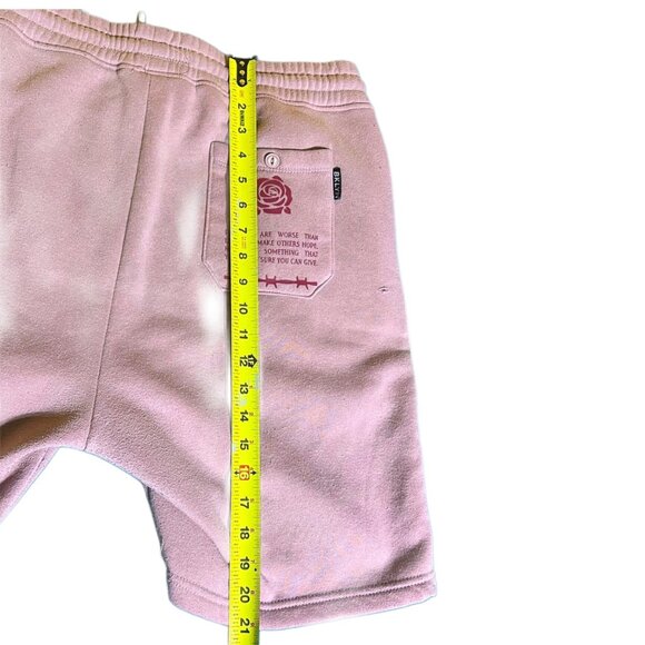 Broken Promises Pink Brooklyn Cloth Company Womens XL Knit Sweat Shorts - Picture 4 of 5